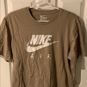 Brown Nike Air T Shirt Size Lg